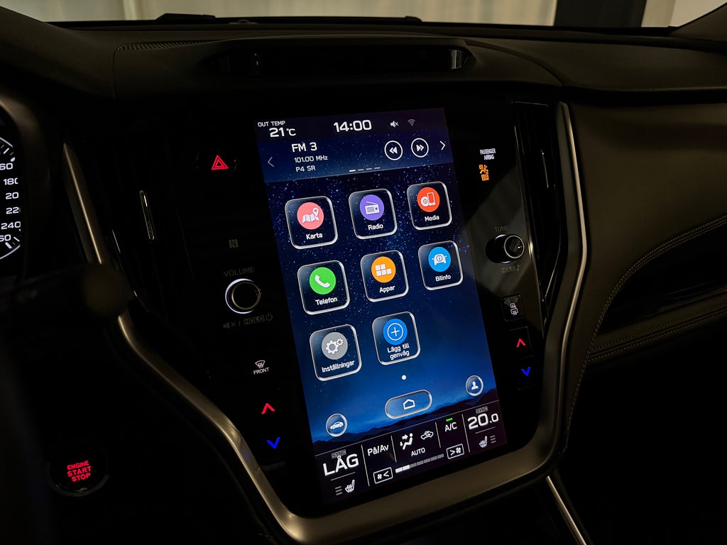 Subaru Outback 2.5 4WD XFuel Touring DRAG Adap-fart Carplay Navi Skinn bild 24