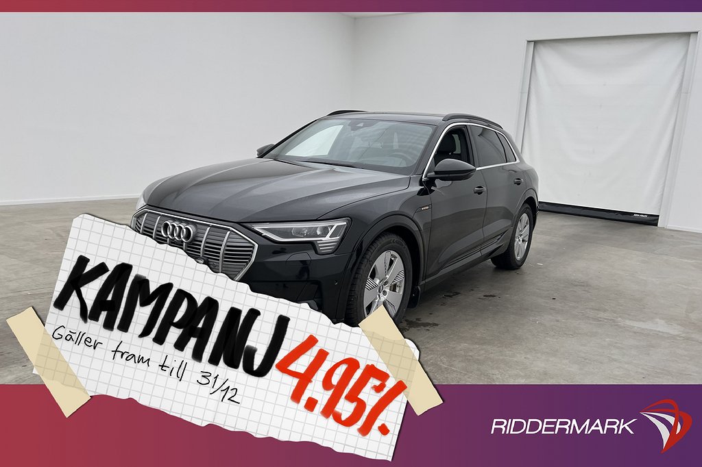 Audi E-Tron 55 Q 408hk Luftfjädring Panorama B 4,95% Ränta