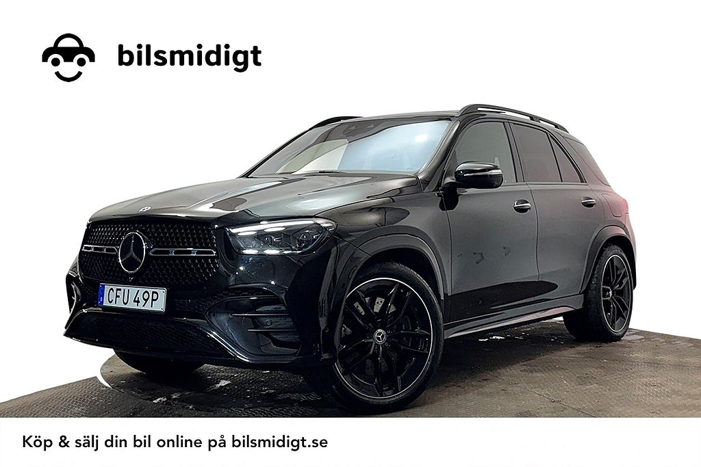 Mercedes-Benz GLE 350 de 4M AMG Line Premium+ Drag Pano Burmester 360° 333hk