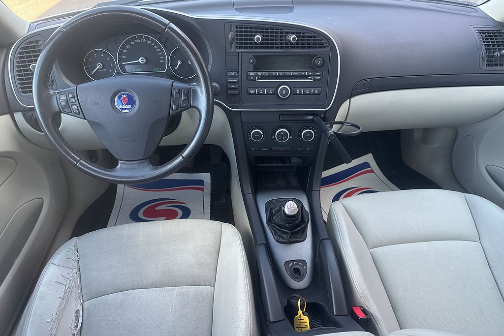 Saab 9-3 SportCombi 1.8t BioPower Linear | 150 ch | BVM | Bi-xénon | Sièges chauffants | Climatisation bizone | Révision récente