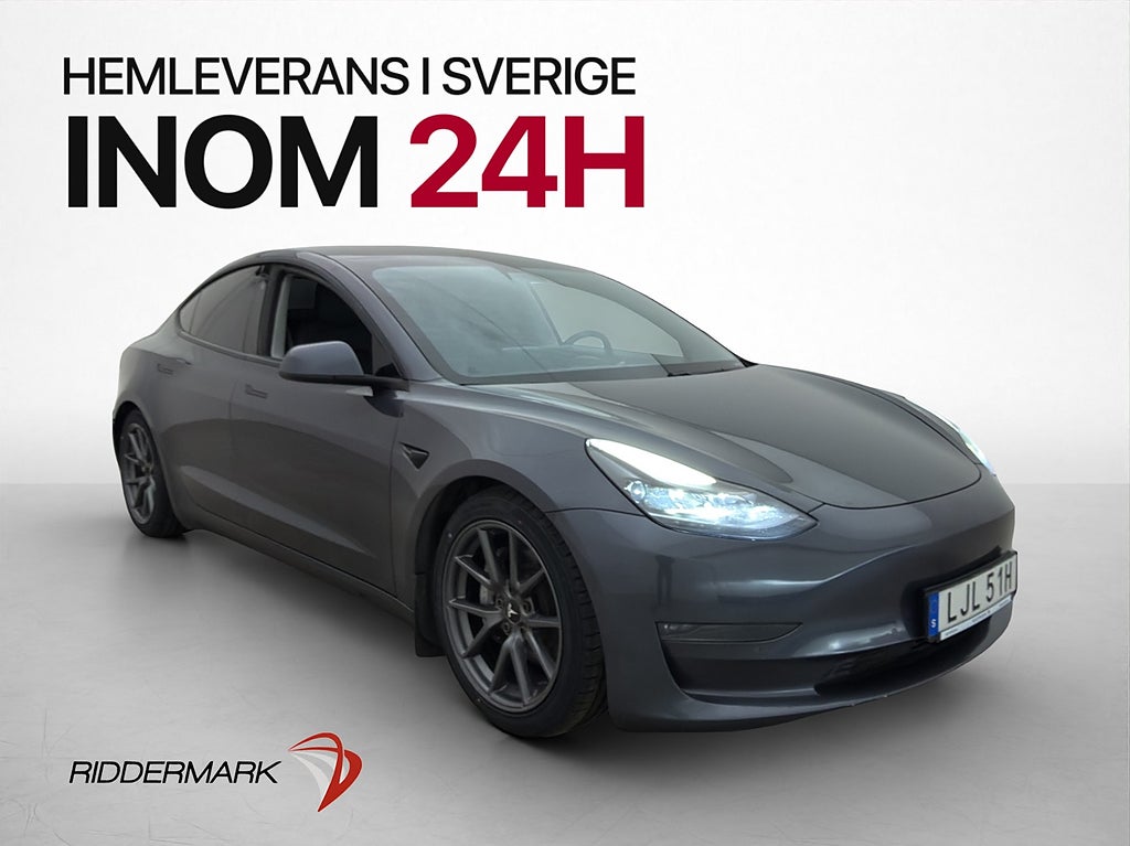 Tesla Model 3 Long Range AWD Svensksåld Autopilot MOMS Drag