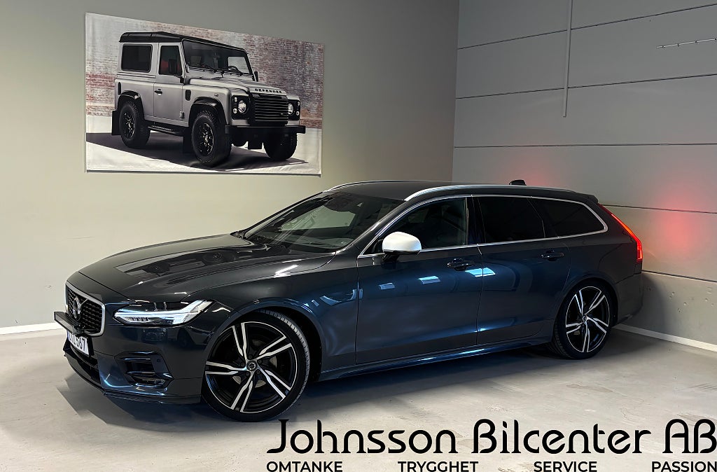 Volvo V90 D4 AWD Polestar Optimerad R-Design Head-up Drag 200hk