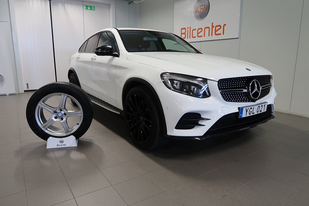 Mercedes-Benz GLC 220 d Coupé 4M AMG Burm-360-Värm-Drag-SoV