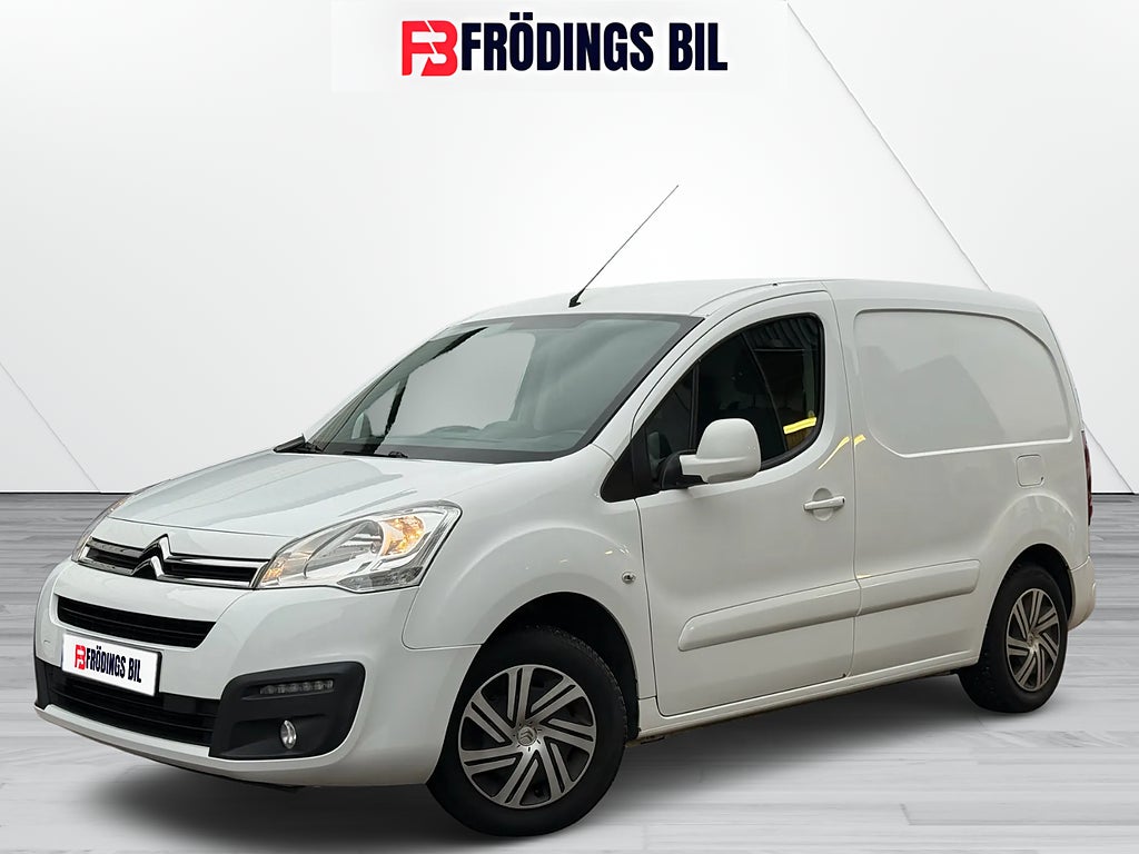 Citroën Berlingo Van 1.6 BlueHDi 100hk/Dragkrok/S&V/1.95% Ränta/