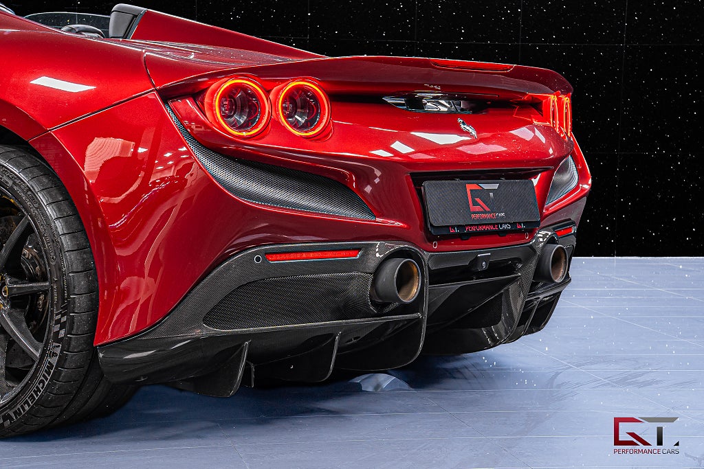 Ferrari F8 Spider MOMS RossoFiorano321 Carbon Lifting PassDisplay