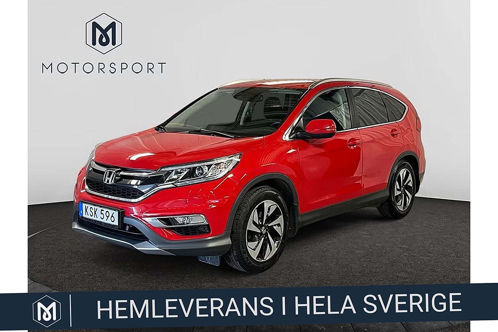 Honda CR-V 1.6 i-DTEC Dragkrok Värmare Navigation Backkamera