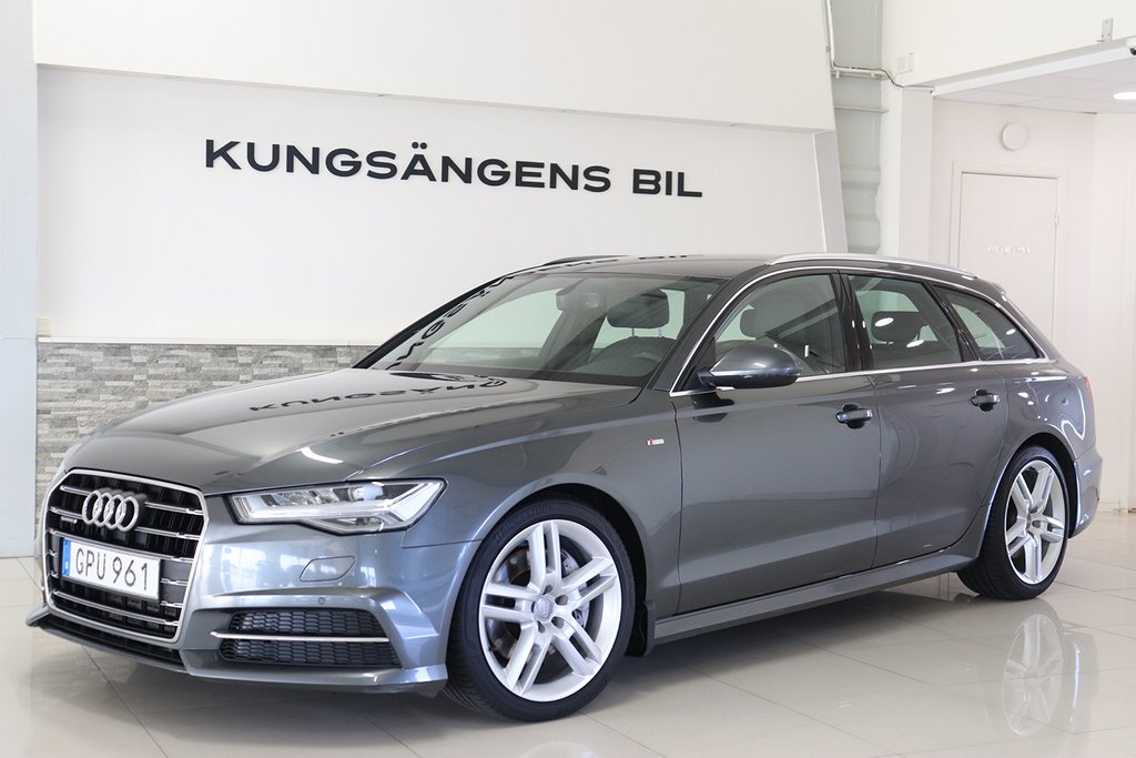 Audi A6 Avant 3.0 TDI Quattro S-line Värmare Drag LED 218HK