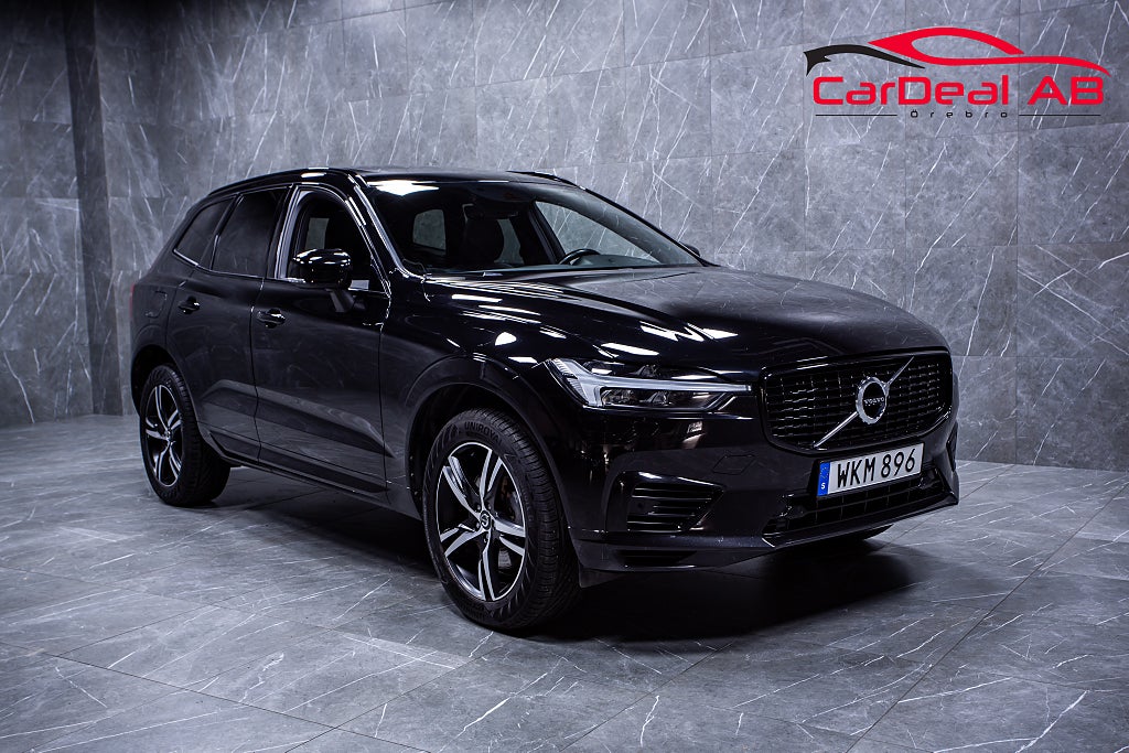 Volvo XC60 Recharge T6 AWD R-Design Pano H/K Skinn B-Kamera