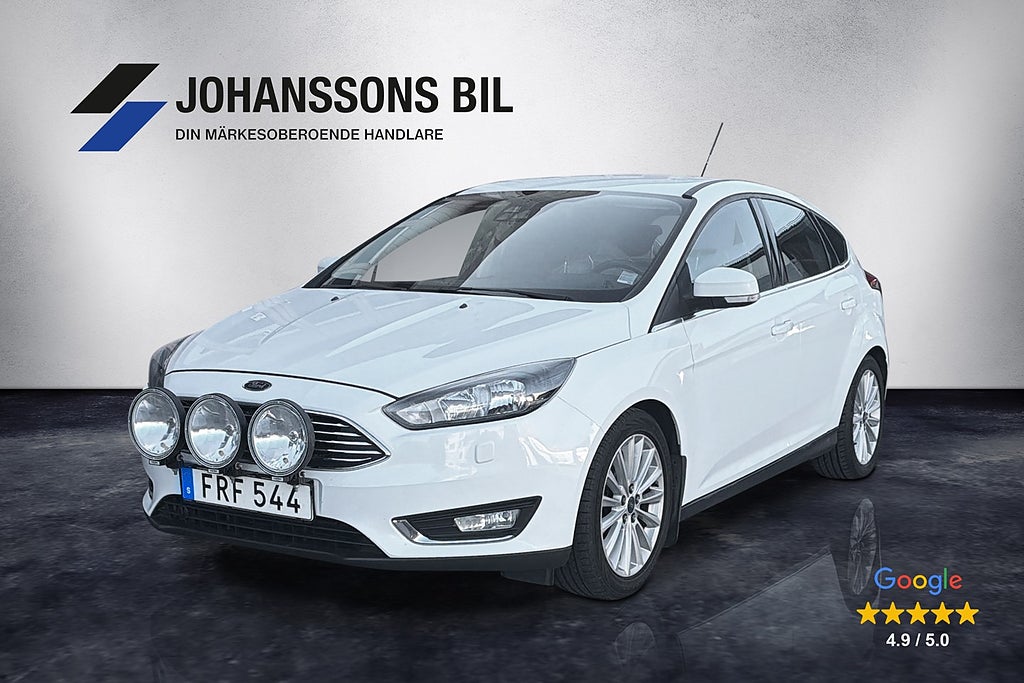 Ford Focus 1.0 EcoBoost Titanium Dragkrok Nybytt kamrem 