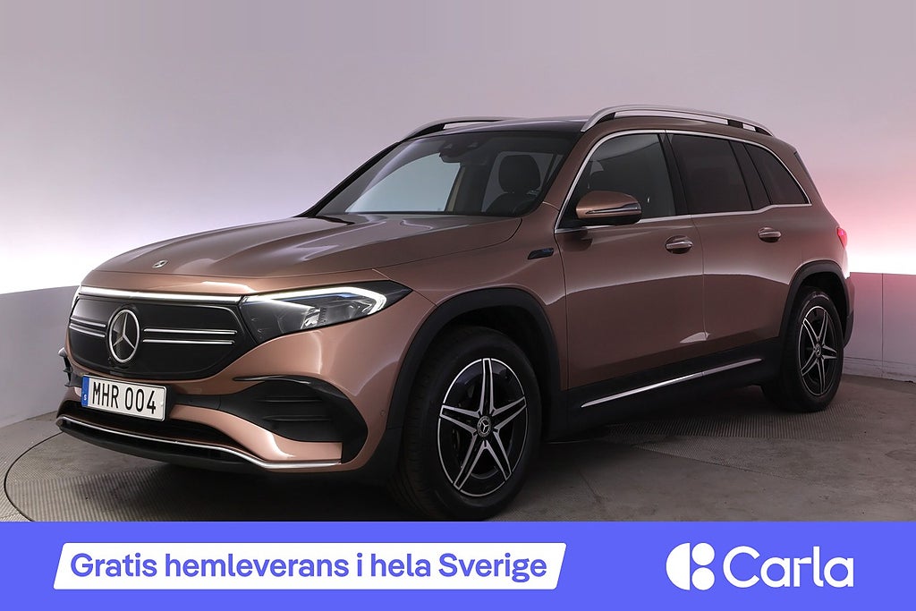 Mercedes-Benz EQB 300 4MATIC AMG Pano Elstol HuD Kamera