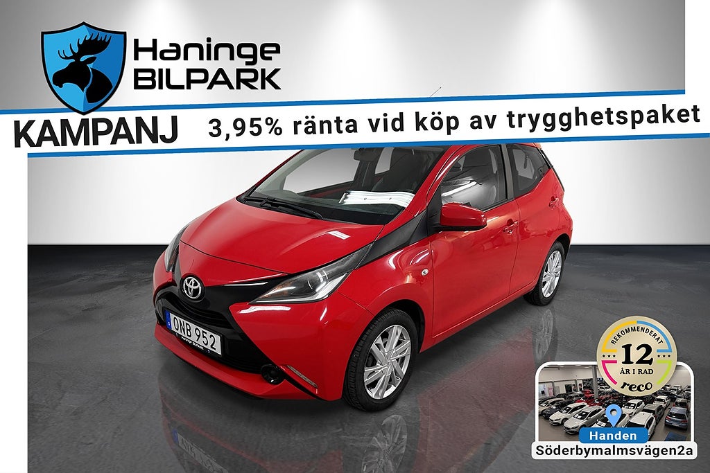 Toyota Aygo 5-dr 1.0 VVT-i /SUPERDEAL 3,95%/LÅGMILARE