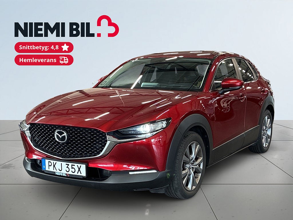 Mazda CX-30 2.0 SKYACTIV-X M Hybrid AWD S&V/M&KVärm/kamera/Adfart