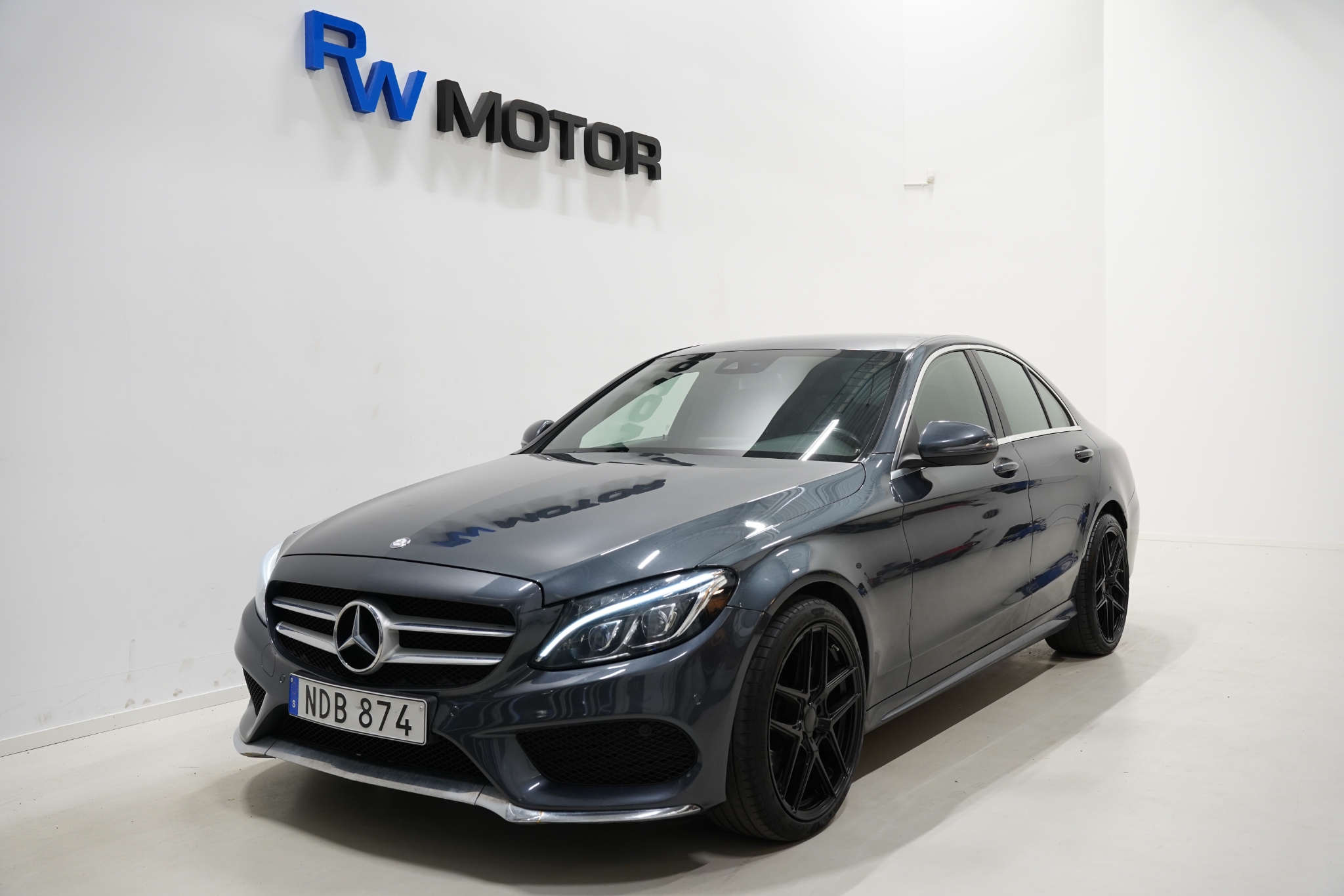 Mercedes-Benz C 220 d 4M 170hk AMG Burm 2016, bild 2/38