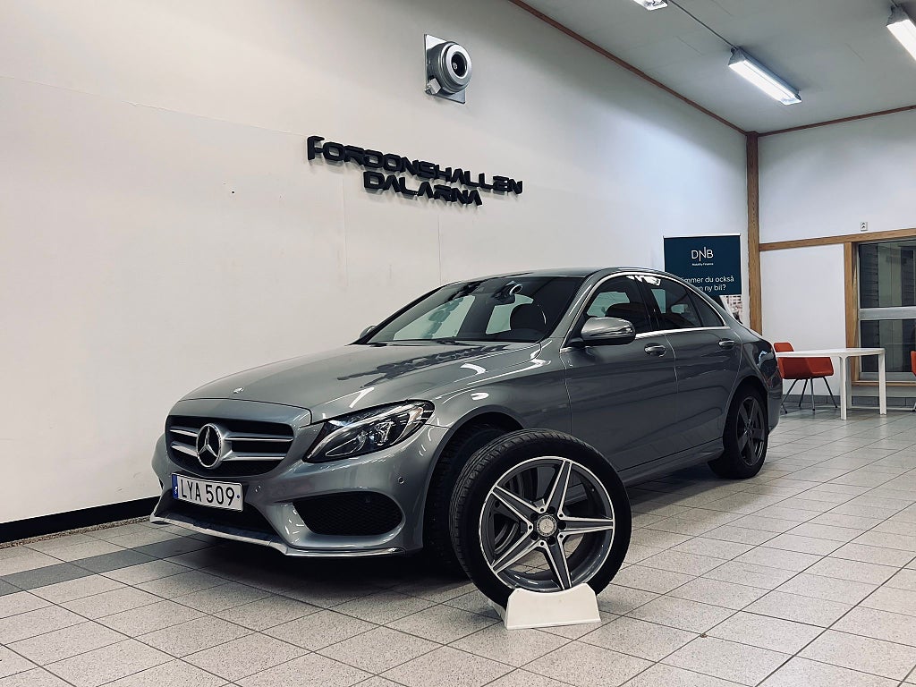 Mercedes-Benz C 220 d 4MATIC 7G AMG Burmester Läder Drag Navi / SE SPEC