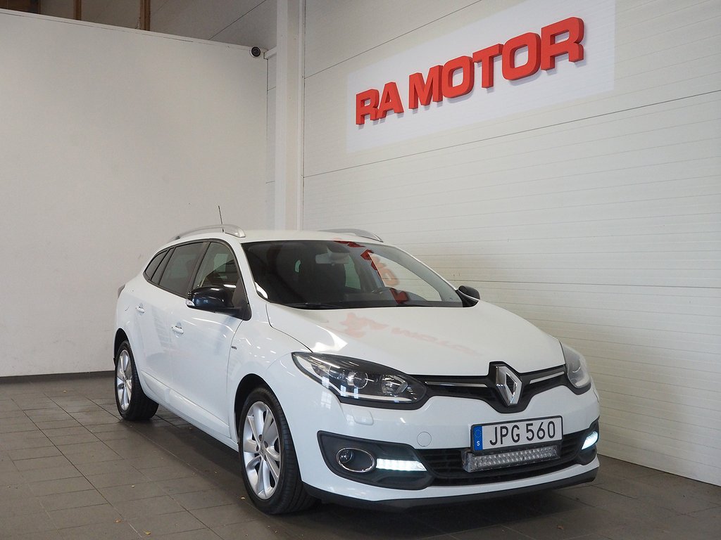 Renault Mégane Grandtour 1.5 dCi AUTOMAT | LIMITED | D-Värm 