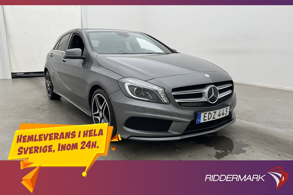 Mercedes-Benz A 200 136hk AMG Sensorer Farthållare 0,44L/mil