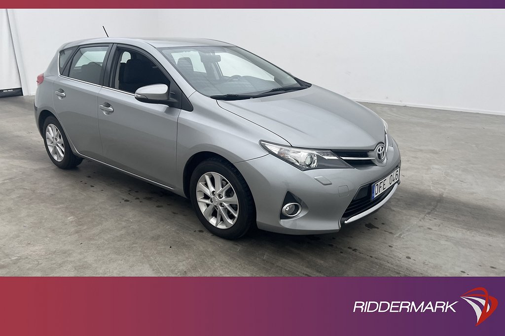 Toyota Auris 1.6 132hk Active Kamera Välservad 0,59L/mil