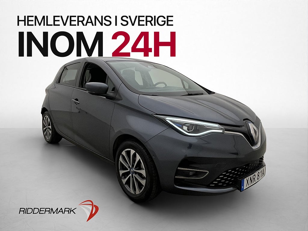 Renault Zoe R135 52 kWh BATTERIKÖPT Kamera Navi Rattvärme