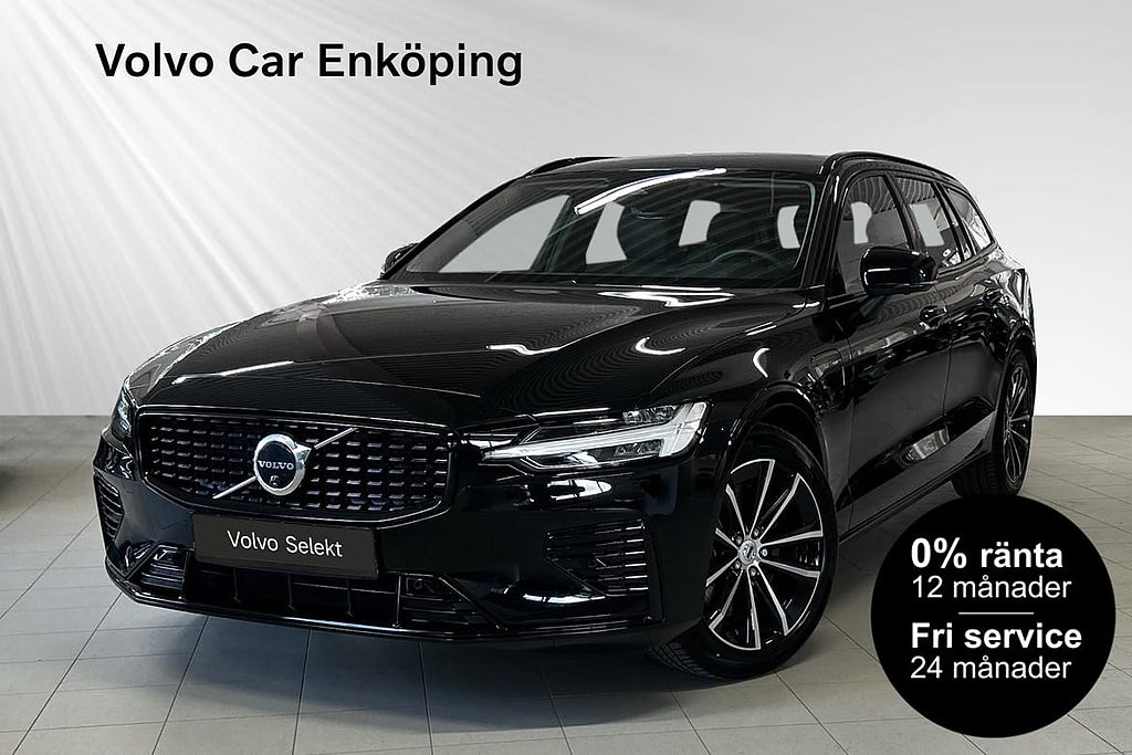 Volvo V60 T6 Plus Dark Nordic Edt Drag 360 0% RÄNTA Fri S...