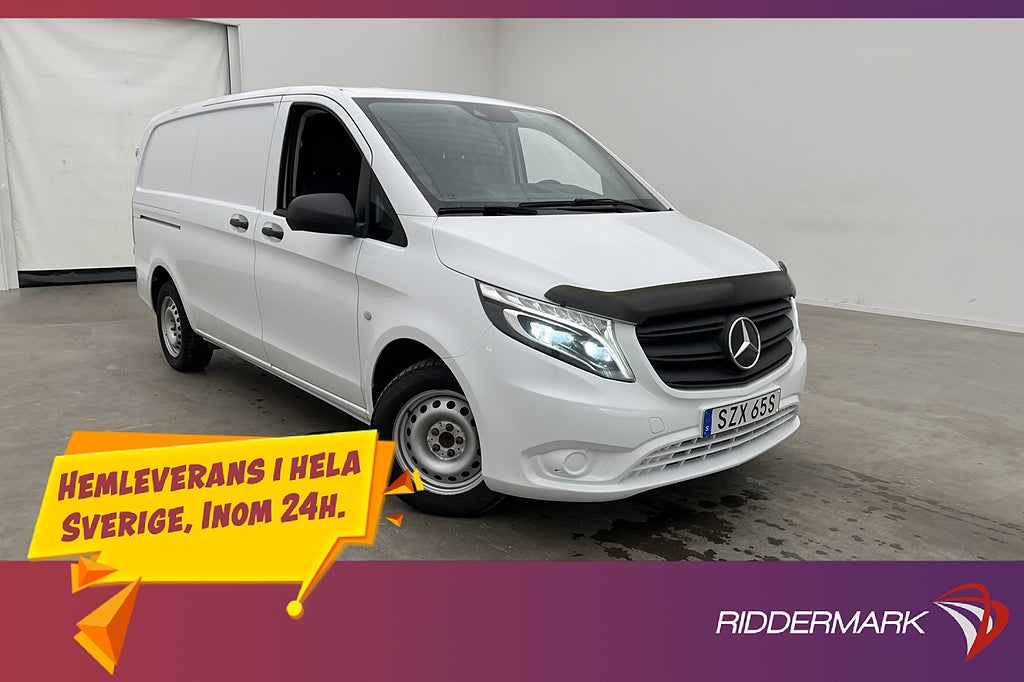 Mercedes-Benz Vito L2 116 Värmare Skinn LED Drag Kamera Moms
