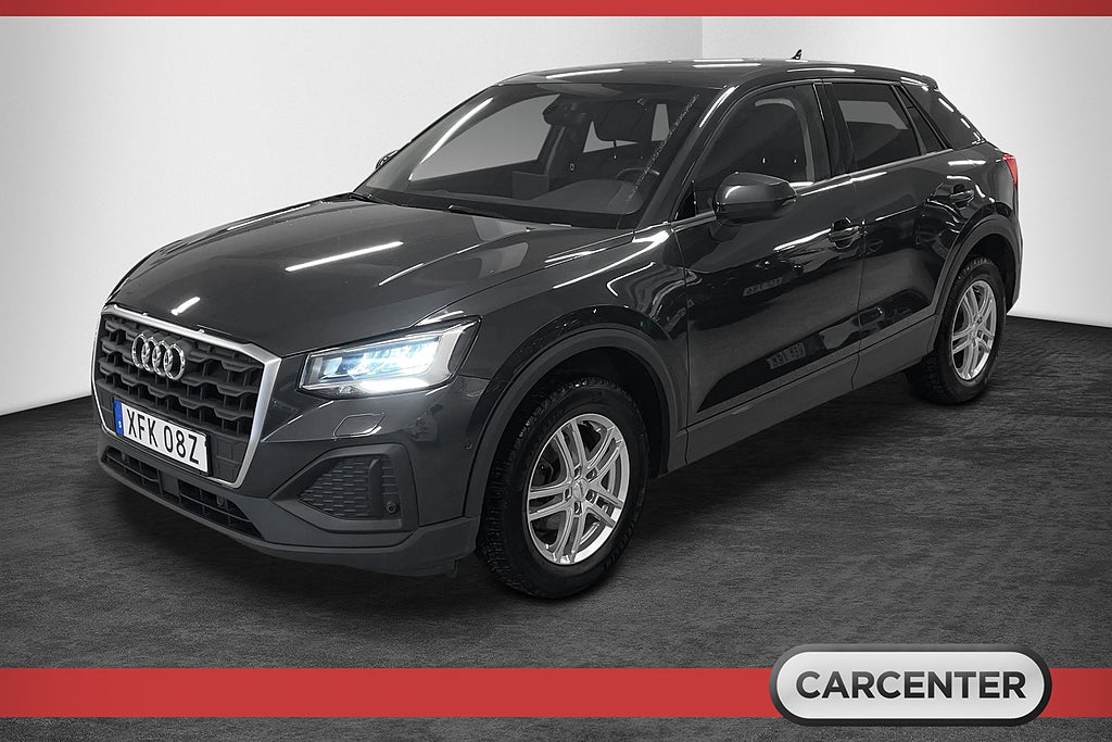 Audi Q2 30 TFSI Proline Euro 6/1-Ägare/B-kamera/Värmare/Låg skatt
