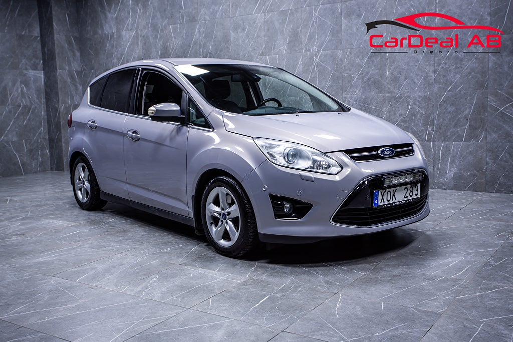 Ford C-Max 2.0 TDCi 140hk Titanium Dragkrok LED-ramp Få ägare