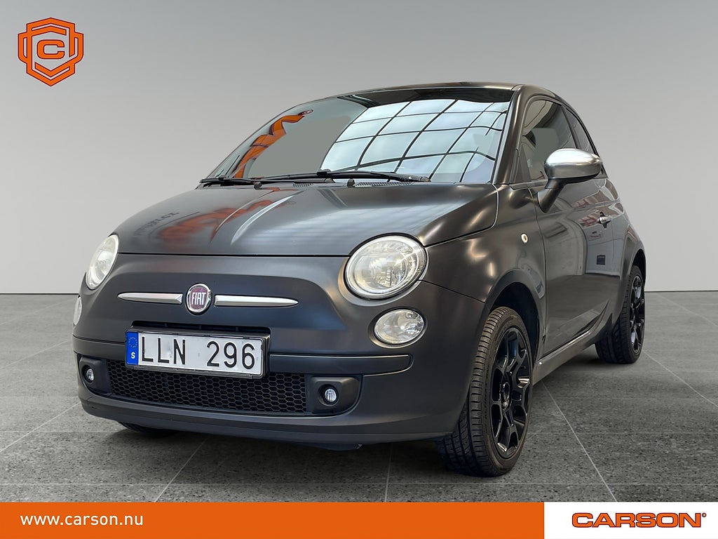 Fiat 500 1.4 Black Jack Edition Navigation Läder