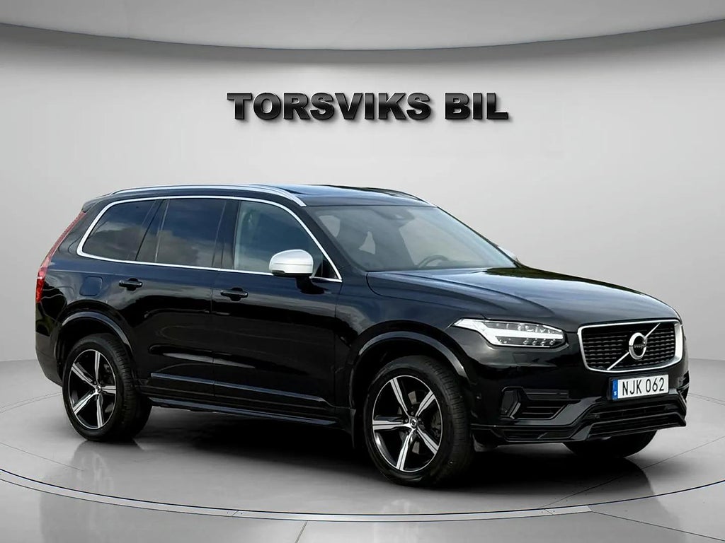 Volvo XC90 7-seater T8 Twin Engine AWD Geartronic R-Design 2 Ägare - miniatyr 8