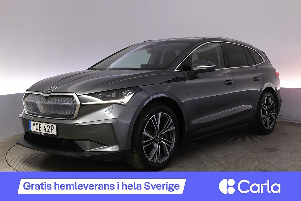 Skoda Enyaq iV 80x Drag Läder Elstol Canton Pano HUD BLIS