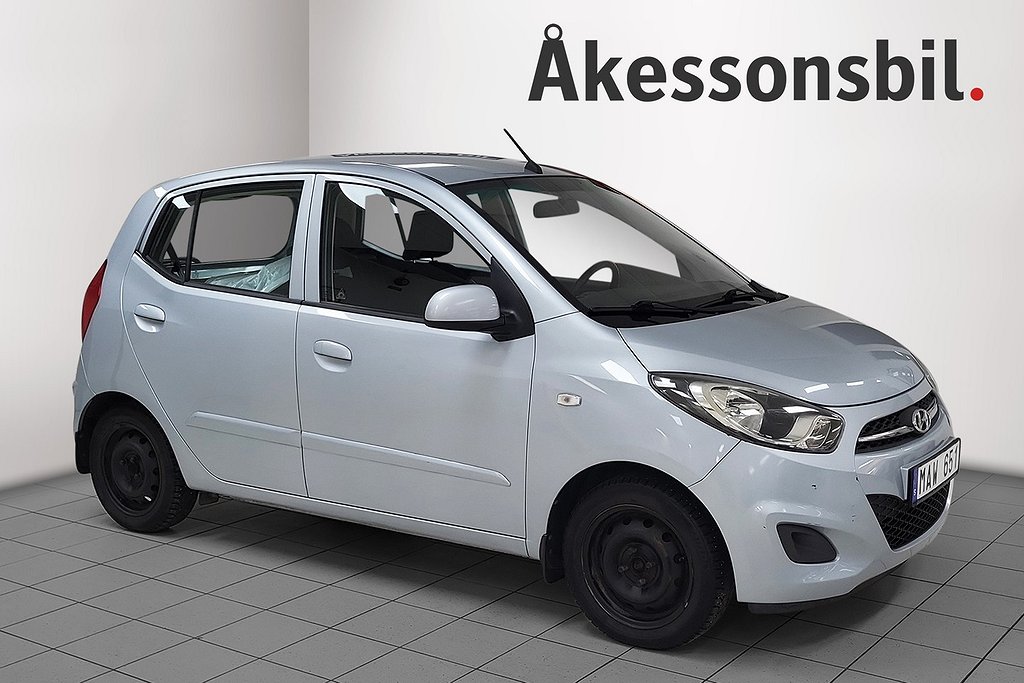 Hyundai i10 1.1 iRDE Manuell 69hk LÅG SKATT 360kr/År