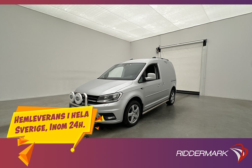 Volkswagen Caddy 2.0 TDI 4M 150hk Värm PDC Drag 2xDörr V-Inr