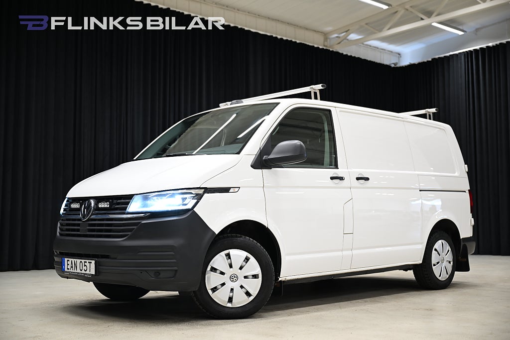 Volkswagen Transporter DSG 150HK Servicebil|Inredd|Dubbeldörr|Uppvärmt-skåp