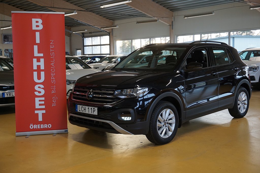 Volkswagen T-CROSS 1.0 TSI OPF 95hk M-Värmare V-Hjul P-Sensorer