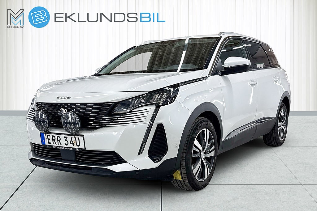 Peugeot 5008 BlueHDi 130 EAT 7-sits Drag B-kamera Värmare 1-ägare