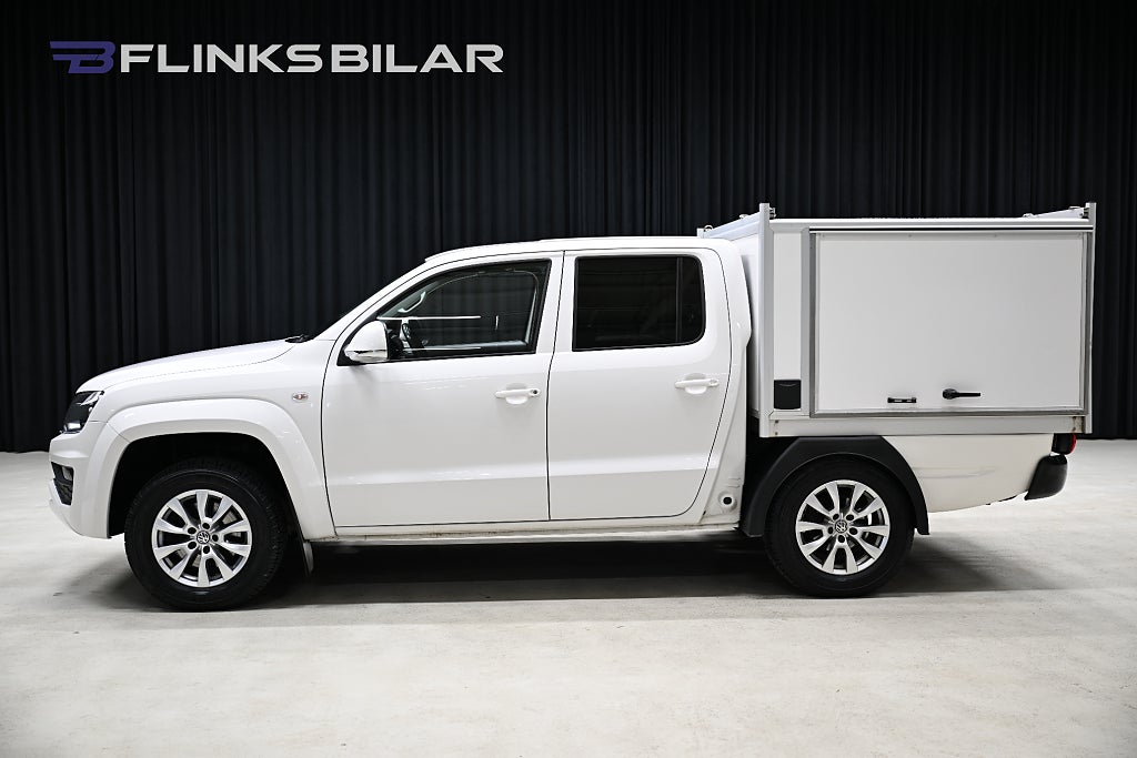 Volkswagen Amarok 3.0 V6 204HK Automat|Kåpa|Inredd|DIFF|Släde|Leasbar