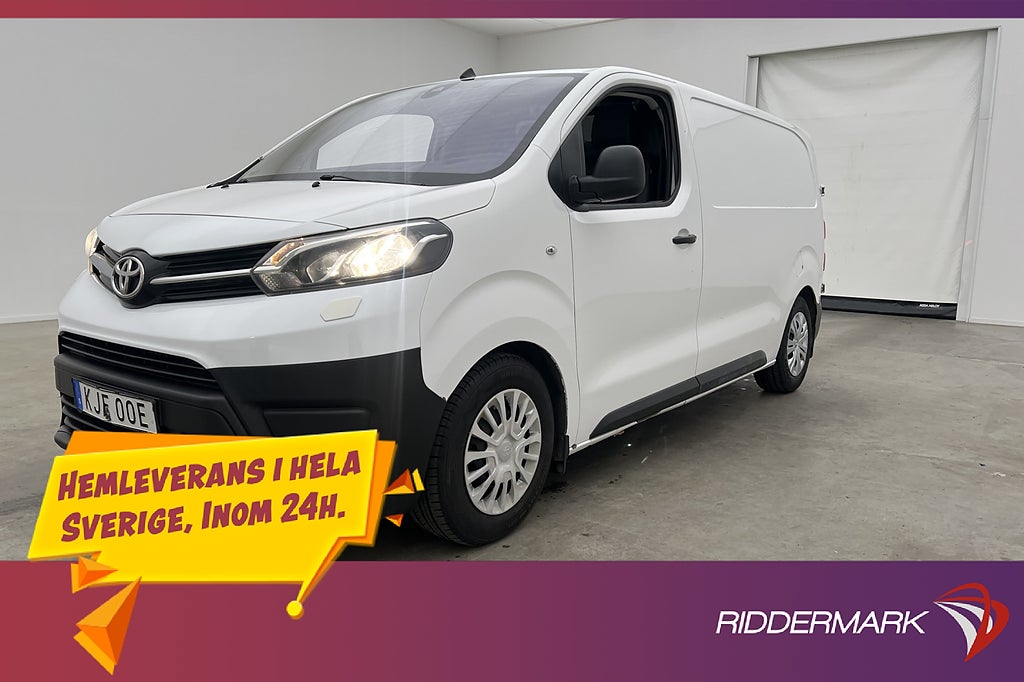 Toyota ProAce L2 1.6 Värmare PDC 3-Sits HUD Dragkrok Moms