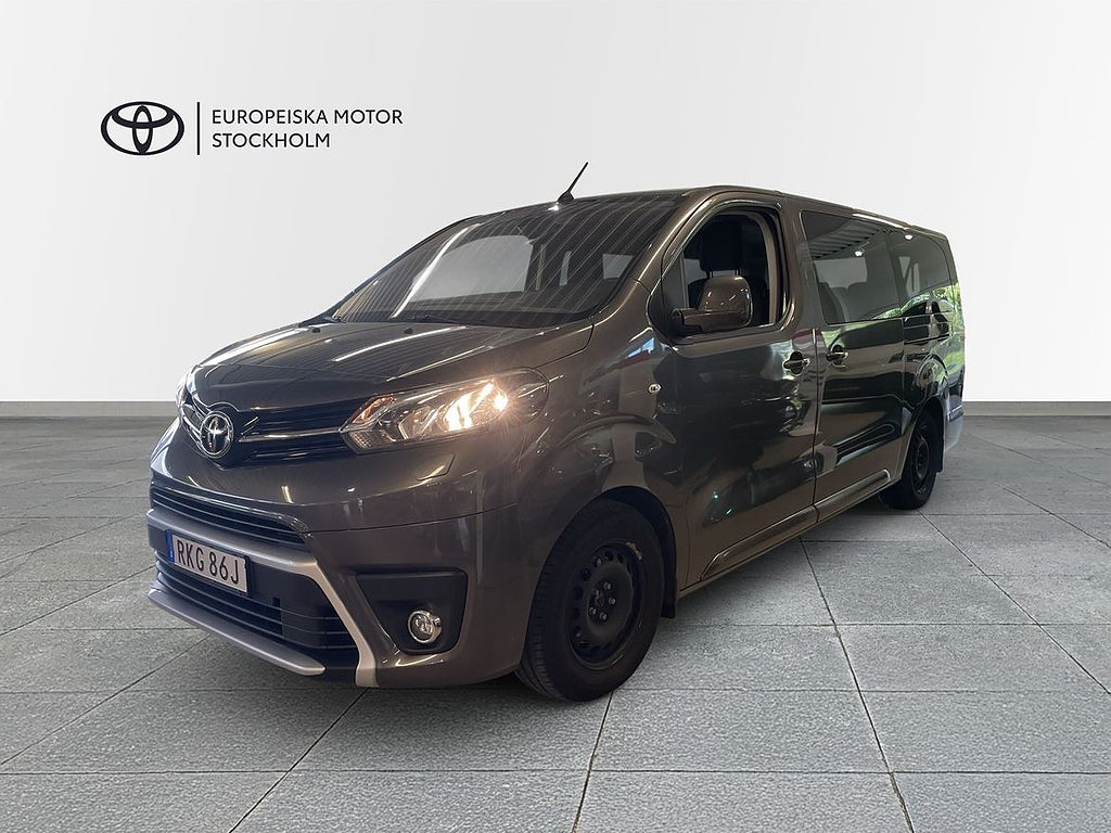 Toyota proace-verso 2.0 D AUT SHUTTLE 9-SITS - V-HJUL/MOMS