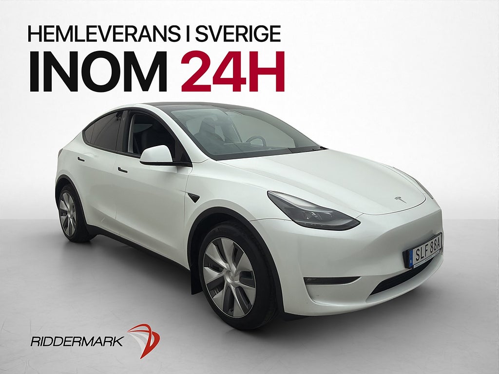 Tesla Model Y Long Range AWD 514hk Pano Drag Autopilot MOMS