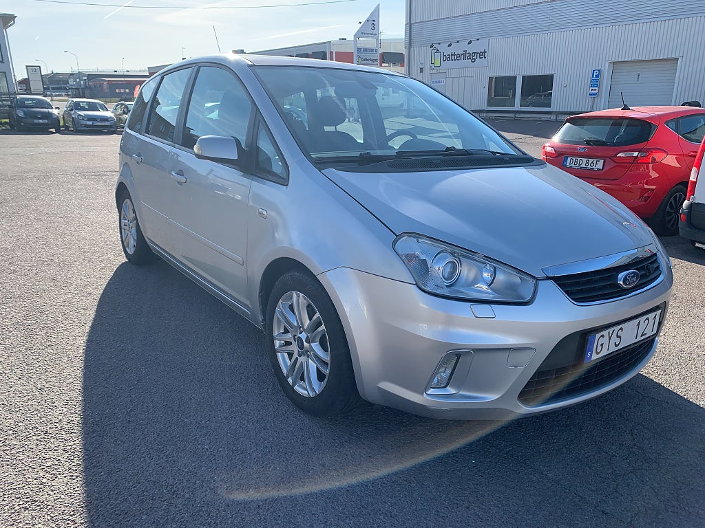 Ford C-Max 1.8 Flexifuel Besiktad Servad AC Dragkrok Panoramatak