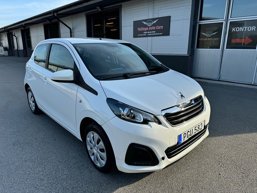 Peugeot 108 5-dörrar 1.0 VTi Euro 6   SÅLD !!