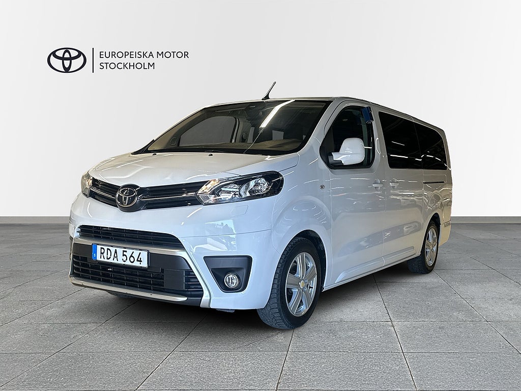 Toyota Proace Verso  SHUTTLE LONG 2.0 D Aut. 140 HK/ 9-SITS / V-Hjul/MOMS