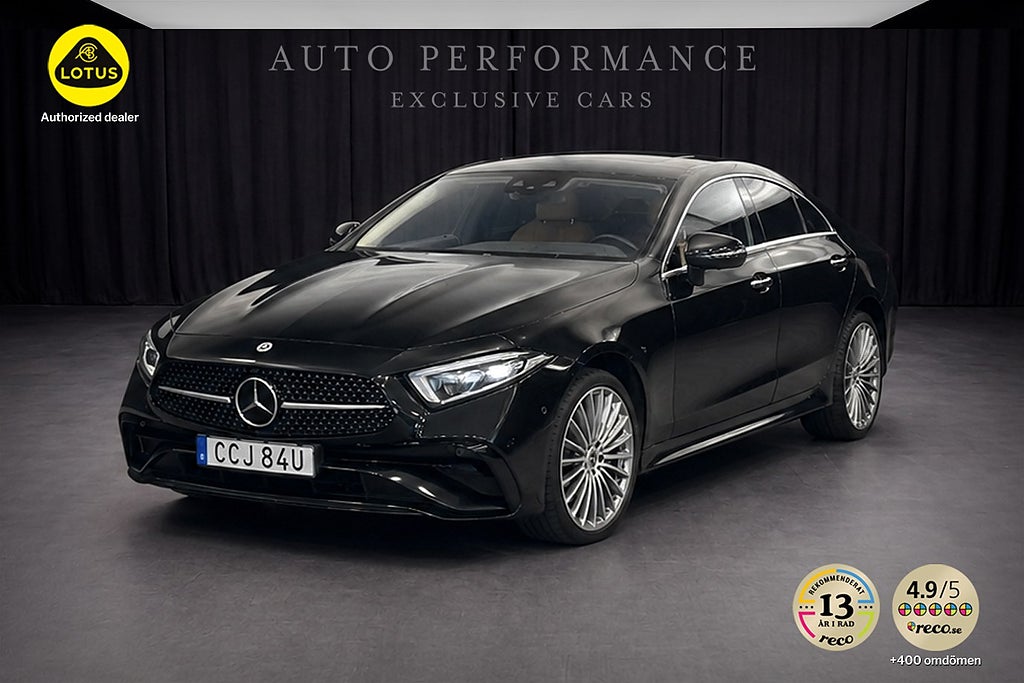 Mercedes-Benz CLS 450 AMG 4Matic Dragkrok Taklucka Burmester / Hemleverans /