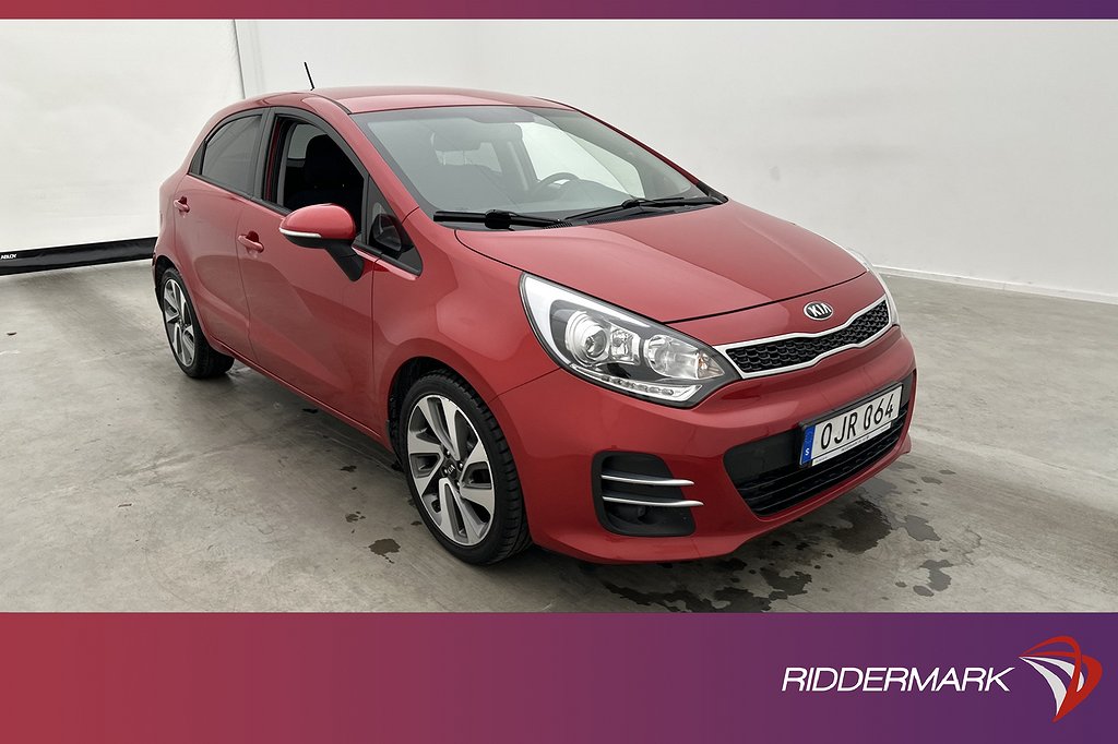 Kia Rio 1.2 CVVT 84hk Kamera Navi Rattvärme Sensorer