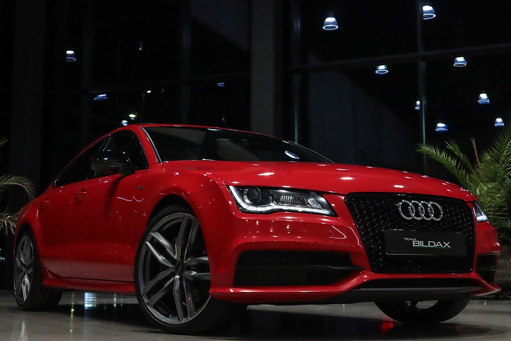 Audi A7 3.0 TDI 313HK Q S-LINE GLASTAK LUFT-FJ SPORTAVGAS BOSE®