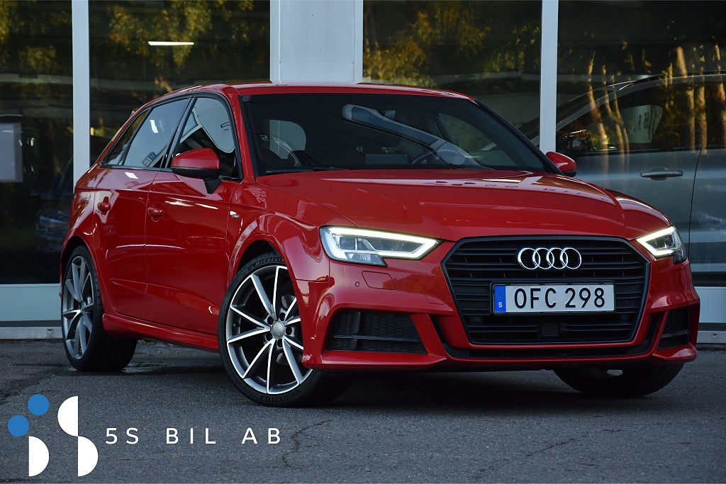 Audi A3 2.0 TDI S Tronic S-LINE COCKPIT MASSAGE ADAPTIV 150HK