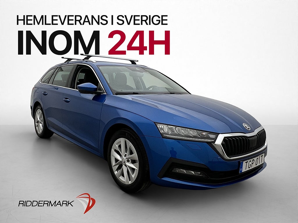 Skoda Octavia 1.0 TSI 110hk Kamera Navi Cockpit Drag