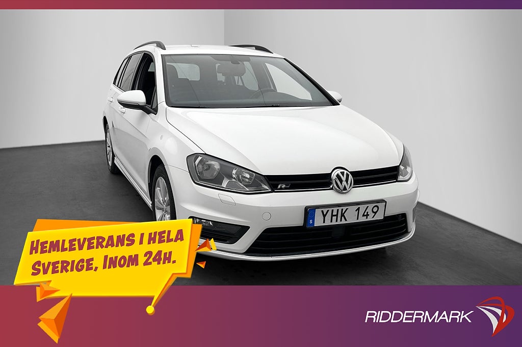 Volkswagen Golf Sportscombi TSI 150hk R-Line P-Värmare Drag