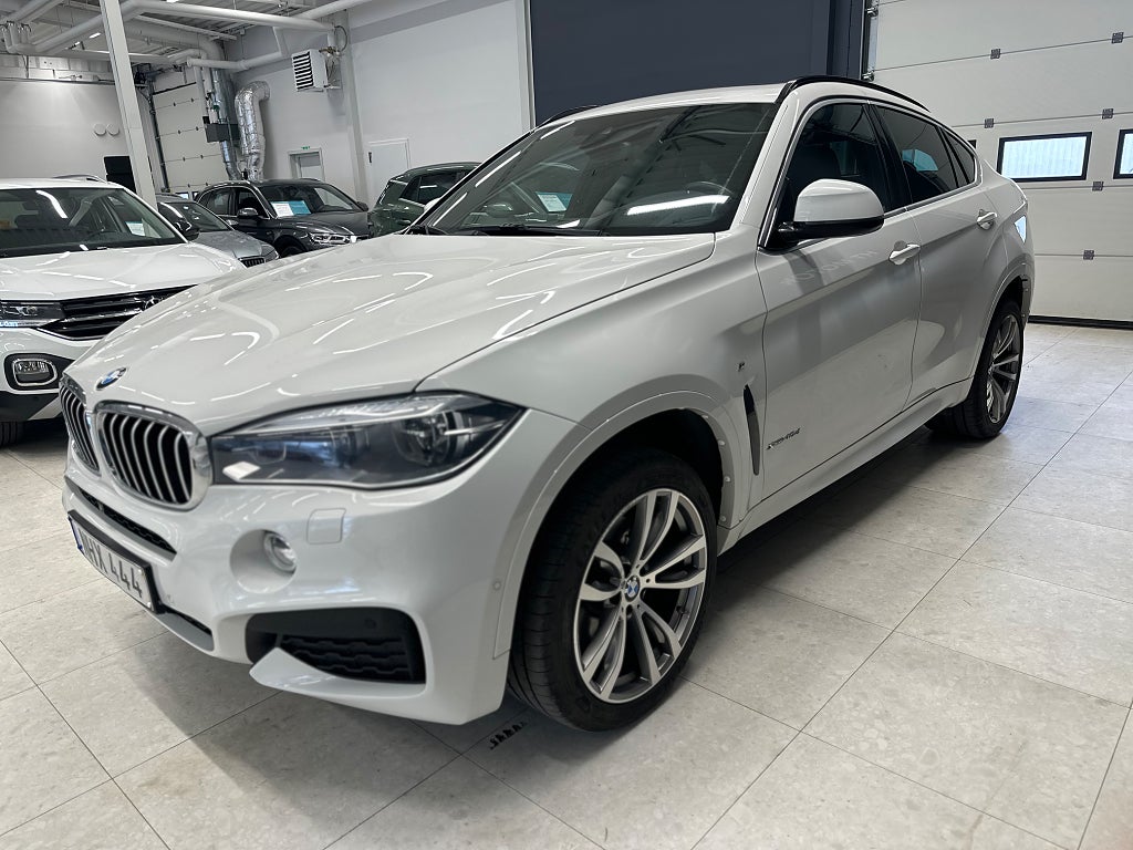 BMW X6 xDrive40d MSport/B-Kamera/4.99%/360/H/K/Skinn/Drag/Nav