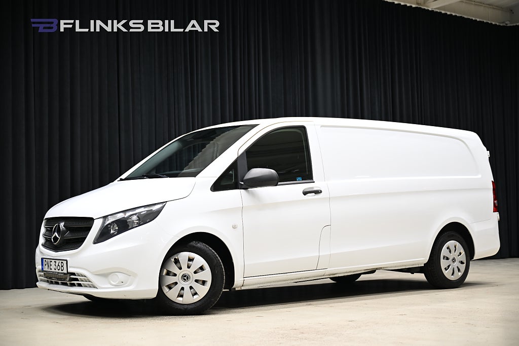 Mercedes-Benz Vito 116 CDI 163HK Lång|Automat|Drag|Värmare|GPS|Backkamera