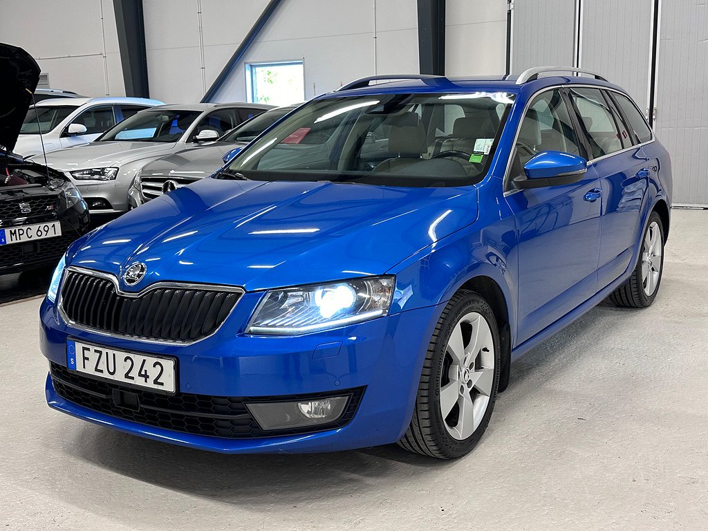 Skoda Octavia 2.0 TDI SKINN PDC D-VÄRM DRAG ELSTOLAR 150HK